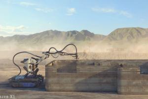 Cazza X1 3D Printing Robot Can Build Houses