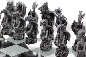 3D Dragon Chess Set
