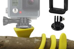 Banana Pod: Flexible Tripod, Selfie Stick for Smartphones, GoPro