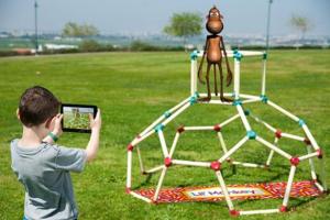 Lil Monkey Dome Jungle Gym+ Augmented Reality App for Kids