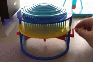 3D Printed Water Droplet Kinetic Sculpture