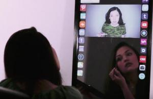 Eve Smart Touchscreen Mirror with Voice Activation