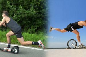 Standup Varibike Trains Your Whole Body