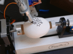 EggBot Pro: Robot That Draws Art On Eggs
