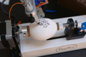 EggBot Pro: Robot That Draws Art On Eggs