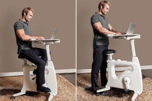 Flexispot Deskcise Pro: Bike with Standing Desk