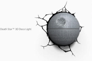 Death Star 3D Deco LED Wall Light