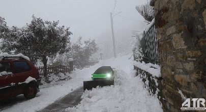 smart snow blower robot
