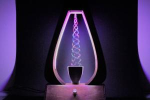 Aquarius: Trippy Water Manipulating Fountain Lamp