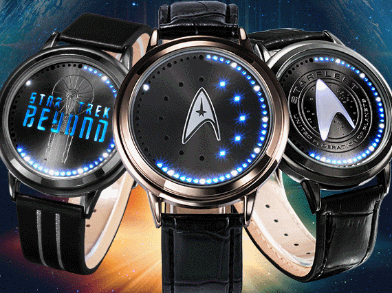 Star trek led best sale watch