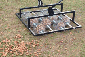 Nut Wizard Easily Picks Up Nuts & Golf Balls