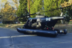 Speedycopter Street-legal Amphibious Helicopter Car