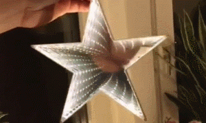 Infinity LED Tunnel Lamp for Christmas