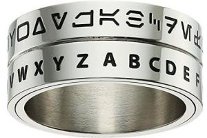 Star Wars Aurebesh Spinner Ring