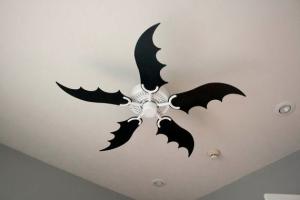 Batwing Fan Blades for Batman Enthusiasts