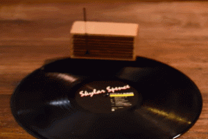 RokBlok Portable Bluetooth Vinyl Record Player