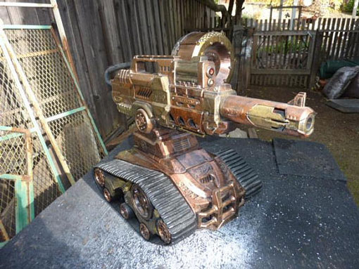 Steampunk Nerf N Strike Elite TerraScout with Remote Control