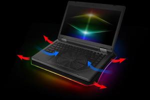 Thermaltake’s Massive 20 RGB Laptop Cooler