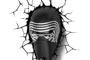 Star Wars Kylo Ren 3D LED Wall Light