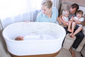 SNOO Smart Sleeper for Your Baby Offers Soothing Motion & White Noise