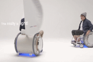 &Y01 Electrically Power-Assisted Wheelchair Plays Music