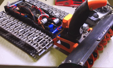 remote control snow plow toy
