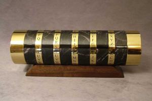 Cryptex Black Marble Security Box