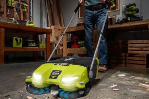 RYOBI 18V One+ Devour Cordless Sweeper