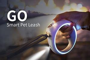 PETKIT Go Smart Dog Leash with Bluetooth, LED, Vibration