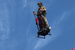 Zapata Ezfly: Fly Through the Air @ 80mph