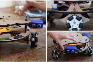 Robby: Hackable Robot with Plug & Play Sensors