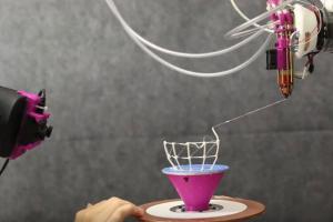 RoMA: Robotic 3D Printer with Augmented Reality CAD Editor