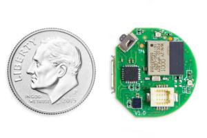 Spora Coin-sized Multi-sensor Node for Wearables, IoT