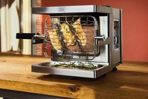 Gold Chef Vertical Grill for Camping