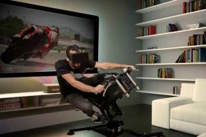 LeanGP: Foldable Motorcycle Simulator for VR