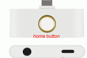 iPhone X Home Button & Audio Adapter