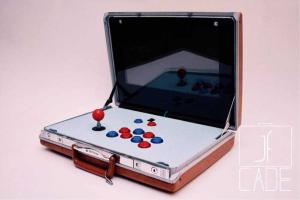 Retro Arcade In a Briefcase Powered By Raspberry Pi