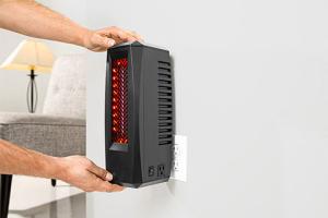 Cordless, Portable Wall-Plug Heater