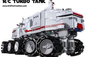 LEGO Star Wars Motorized RC Turbo Tank