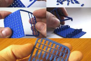 3D Printed Credit Card Chess Set