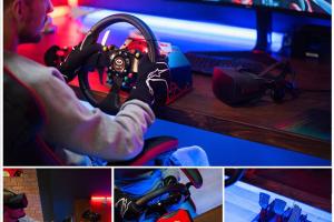Feel VR Wheel: Direct Drive Force Feedback Racing Wheel