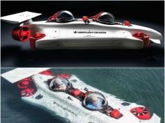 DeepFlight Dragon Personal Submarine for Your Yacht