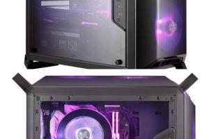MasterBox Q300P mATX Case with RGB Fans & 4 Handles