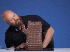 Infinity Gauntlet Built with 25000 Magnets