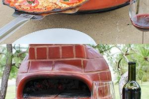 RAVENNA Wood-Fired Clay Pizza Oven