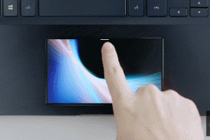 ASUS ScreenPad: LCD Touchscreen Laptop Touchpad That Runs Apps