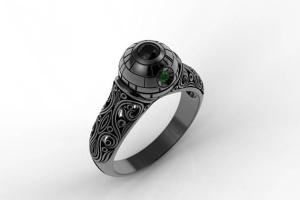 Death Star Engagement Ring