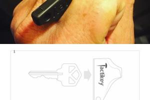 Tactikey: Turns Your Key Into a Self Defense Tool