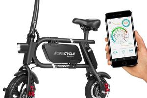 SwagCycle Pro: Folding Electric Bike with App Tracking