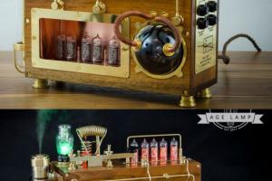 Steampunk Nixie Clock + Morse Code Device + Steam Generator